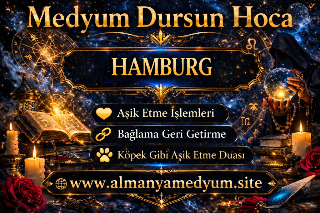 Almanya Hamburg Medyum Hoca